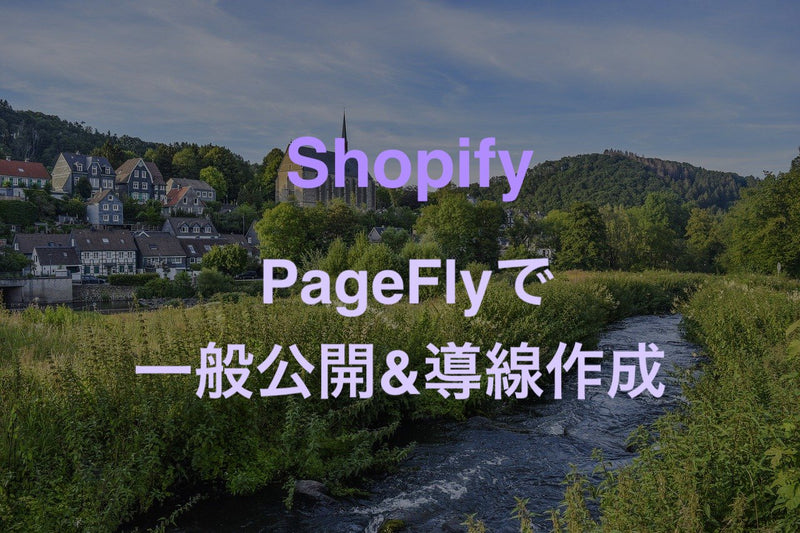 [Shopify] How to make a landing page created with PageFly public